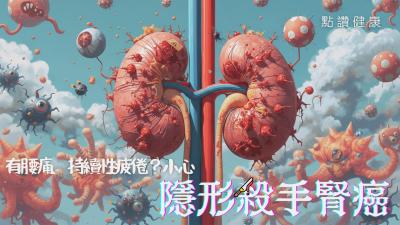 🩺隱形的殺手：腎癌——症狀、治療與中醫調理全解析