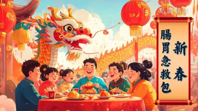農曆新年腸胃急救包：開運更要開胃🧧新春保健指南