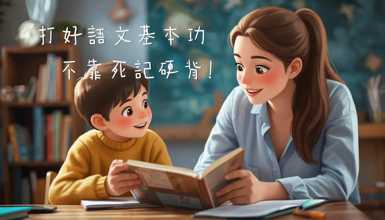 打好語文基本功，不靠死記硬背！: 打好語文基本功，不靠死記硬背！