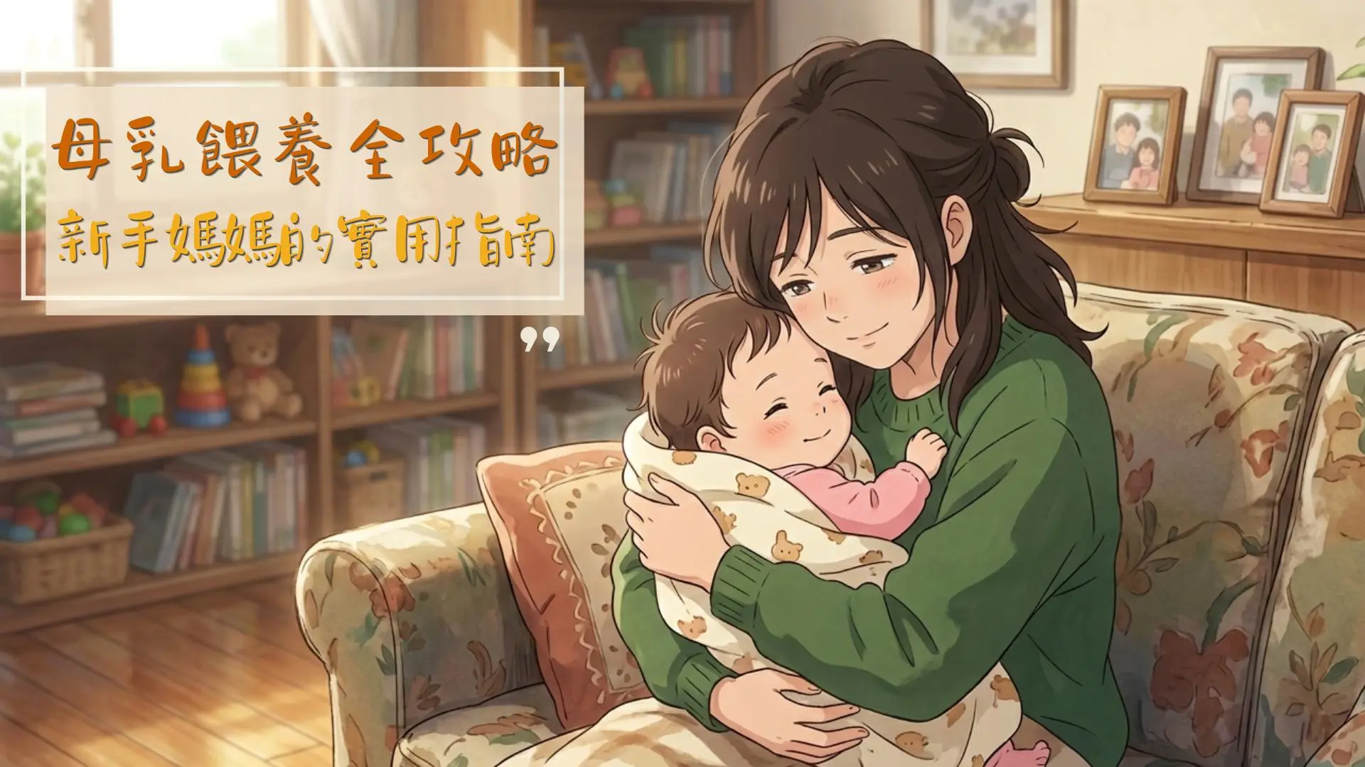 母乳餵養全攻略：給家長的實用指南，讓寶寶健康成長: 