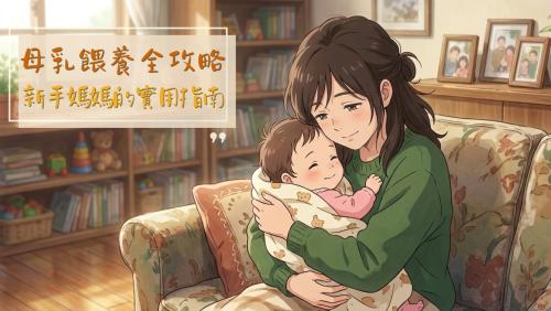 母乳餵養全攻略：給家長的實用指南，讓寶寶健康成長