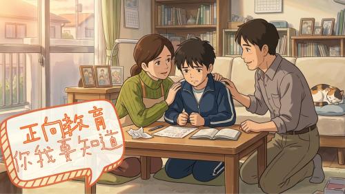 別讓家裡變戰場！給家長的「正向教育」心法：愛比道理更重要 ❤️