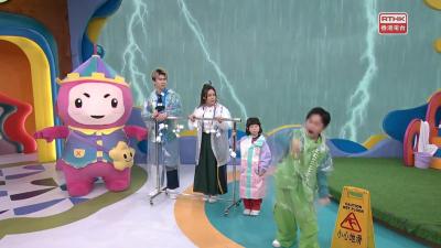 落大雨，漏水呀！