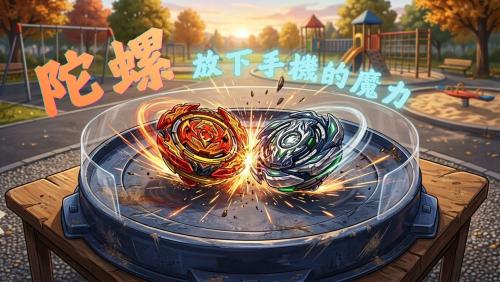 陀螺為何讓大人小孩都瘋狂？3 個理由看見「放下手機」的魔力