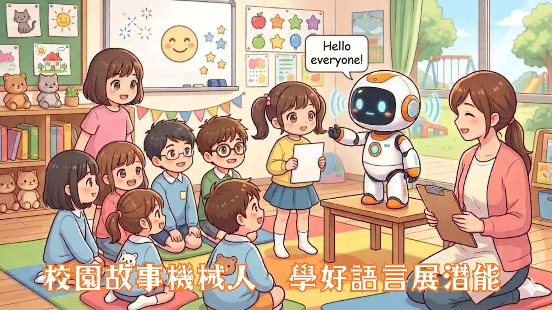 校園故事機械人．學好語言展潛能: 
