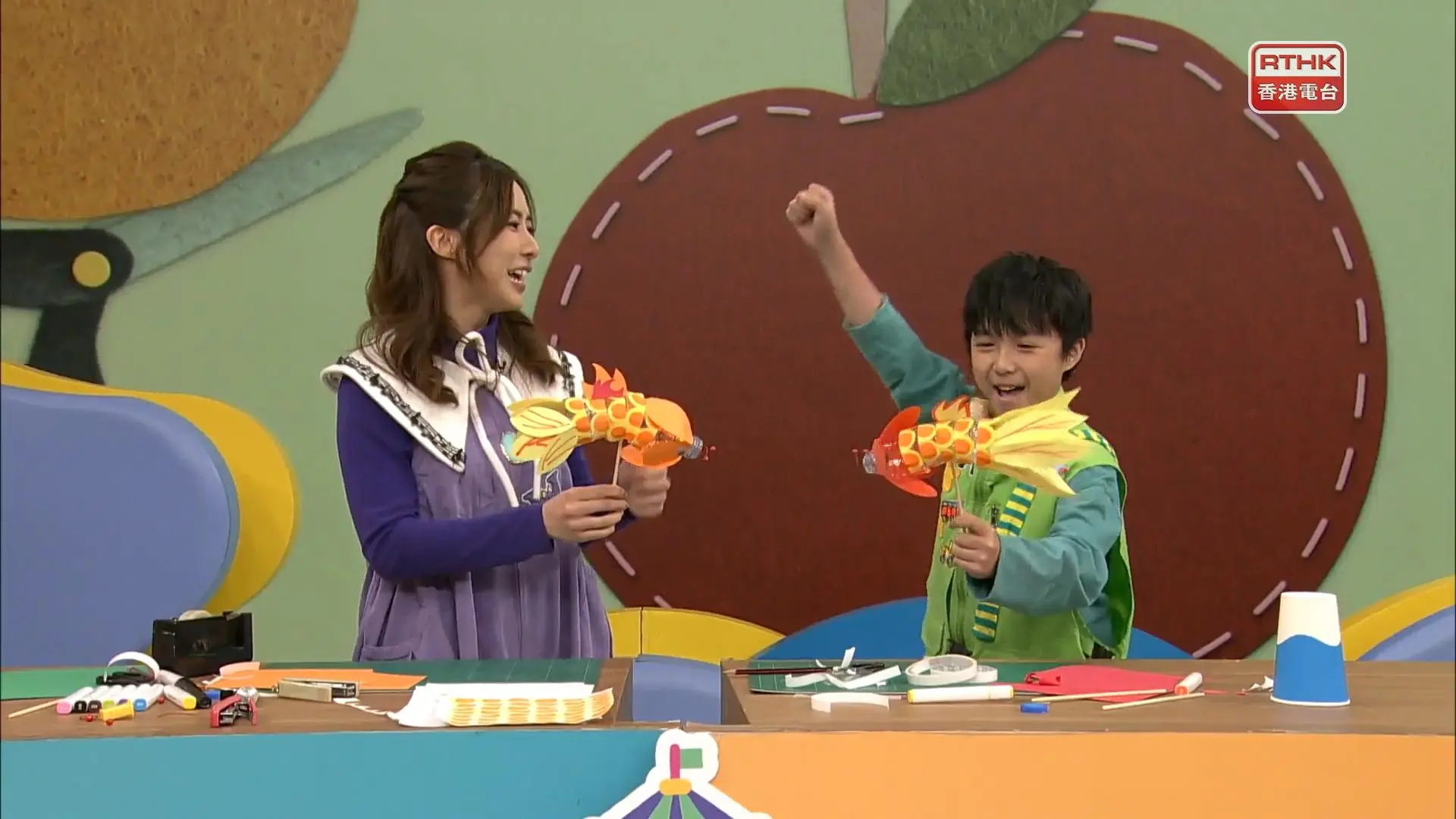 手作渔灯