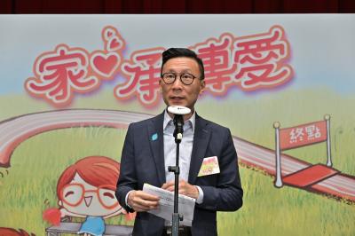 民政及青年事務局副秘書長（民政事務）黃昕然致辭