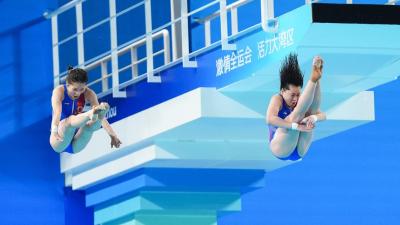 全紅嬋助廣東奪跳水女子團體金牌　水花消失術再現