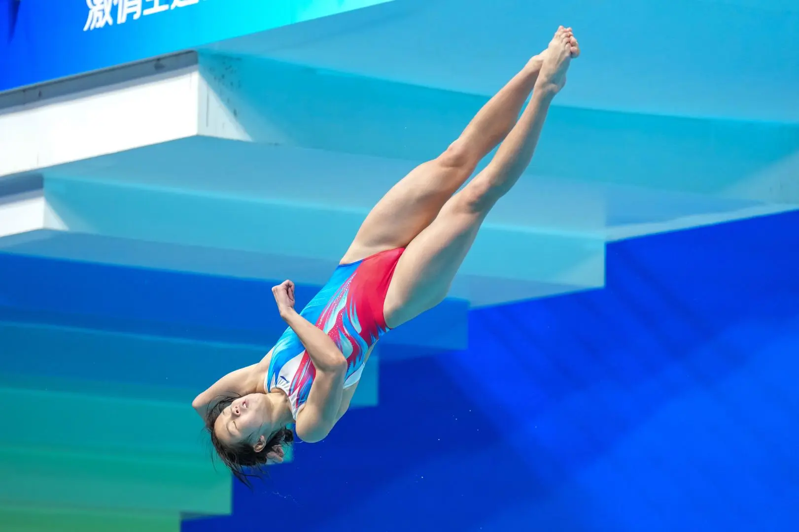 跳水女子一米跳板決賽精華