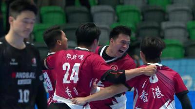 男子手球港隊絕殺廣東，全運八強昂首晉級！