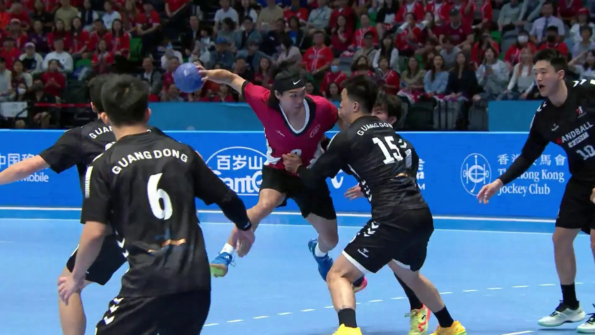 香港男子手球隊八強賽精華片段