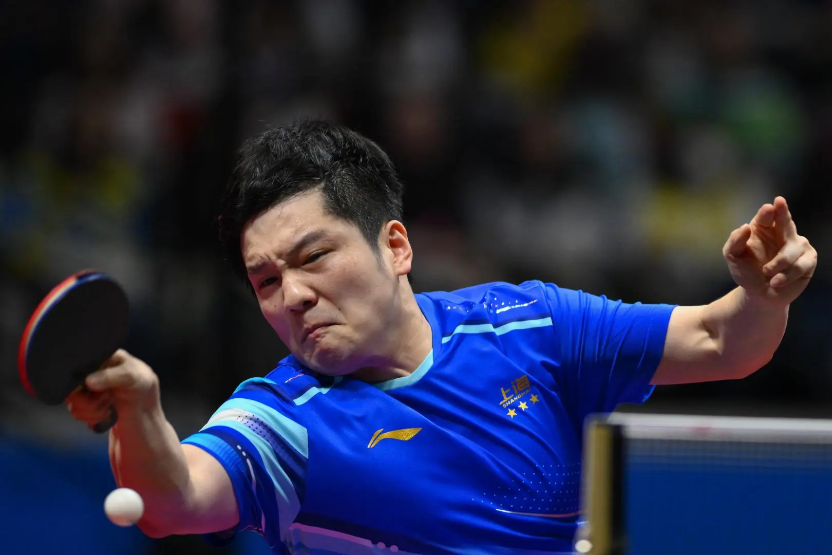 樊振東直落四盤擊敗對手晉級十六強