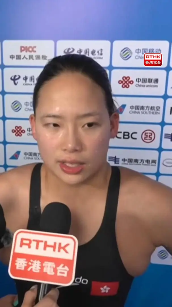 香港游泳女子代表杨凯晴年少有爲　努力突破自我