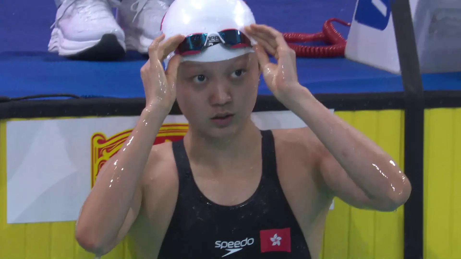 港隊小飛魚張心悅晉級女子一百米仰泳準決賽