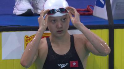 港隊小飛魚張心悅晉級女子一百米仰泳準決賽
