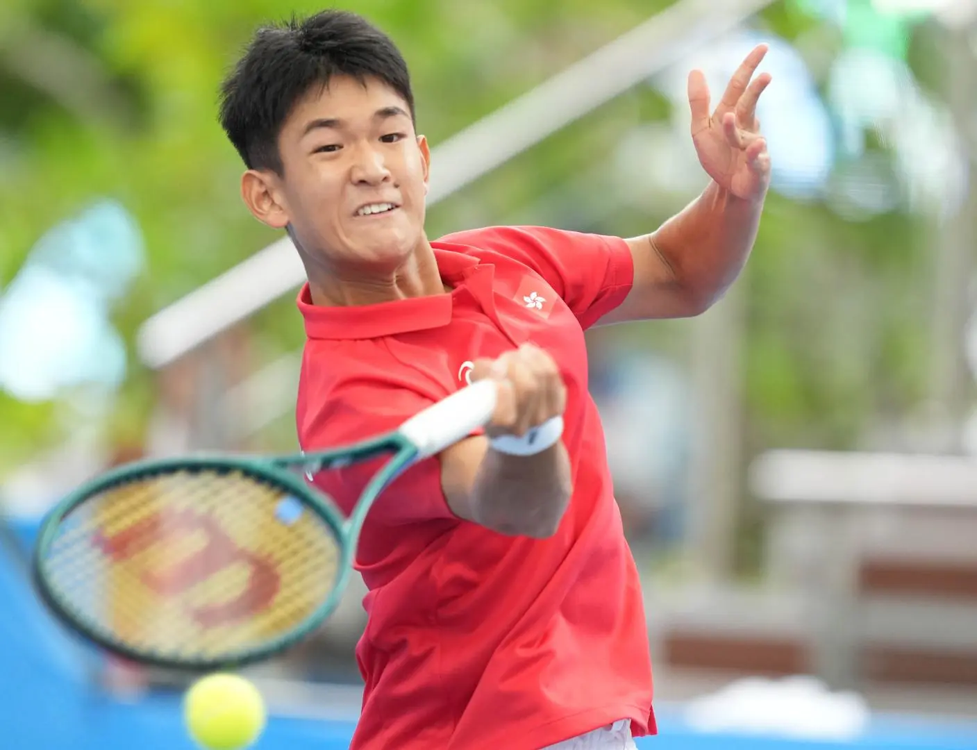 香港隊選手程銘燦(圖片來源﹕新華社)