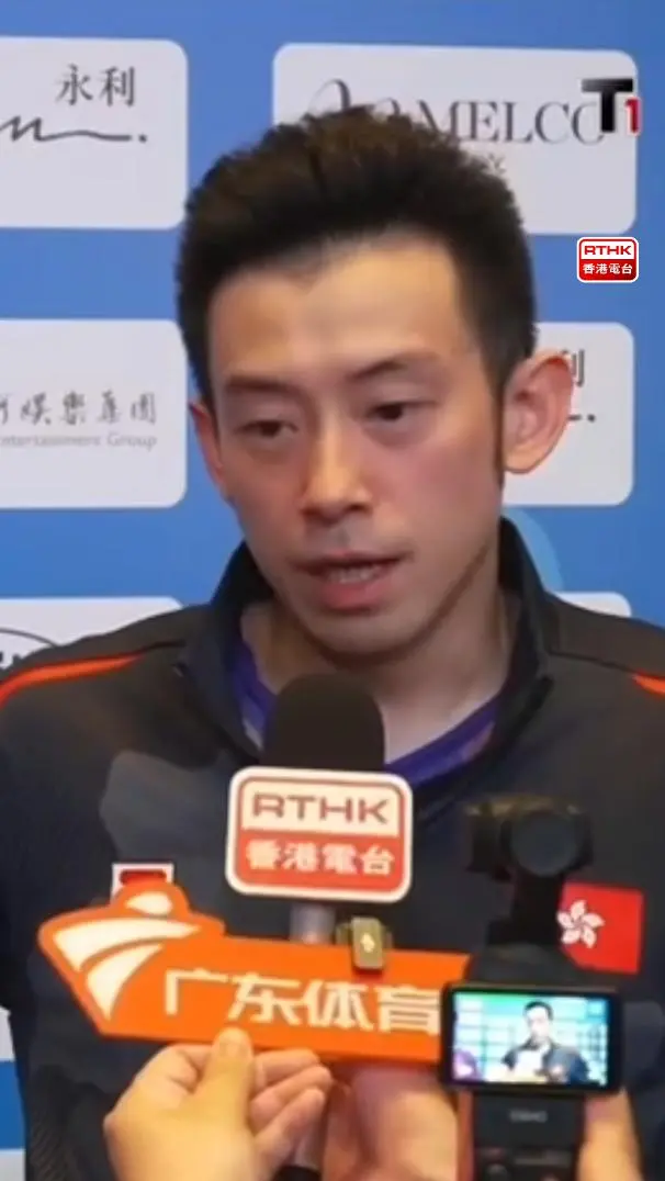 港队乒乓球混双　黄杜配赛后专访
