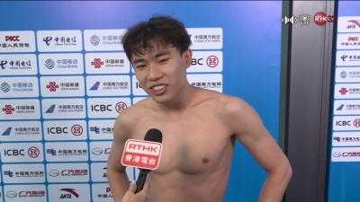 男子50米蛙泳半決賽第1組　張智傑準決賽止步