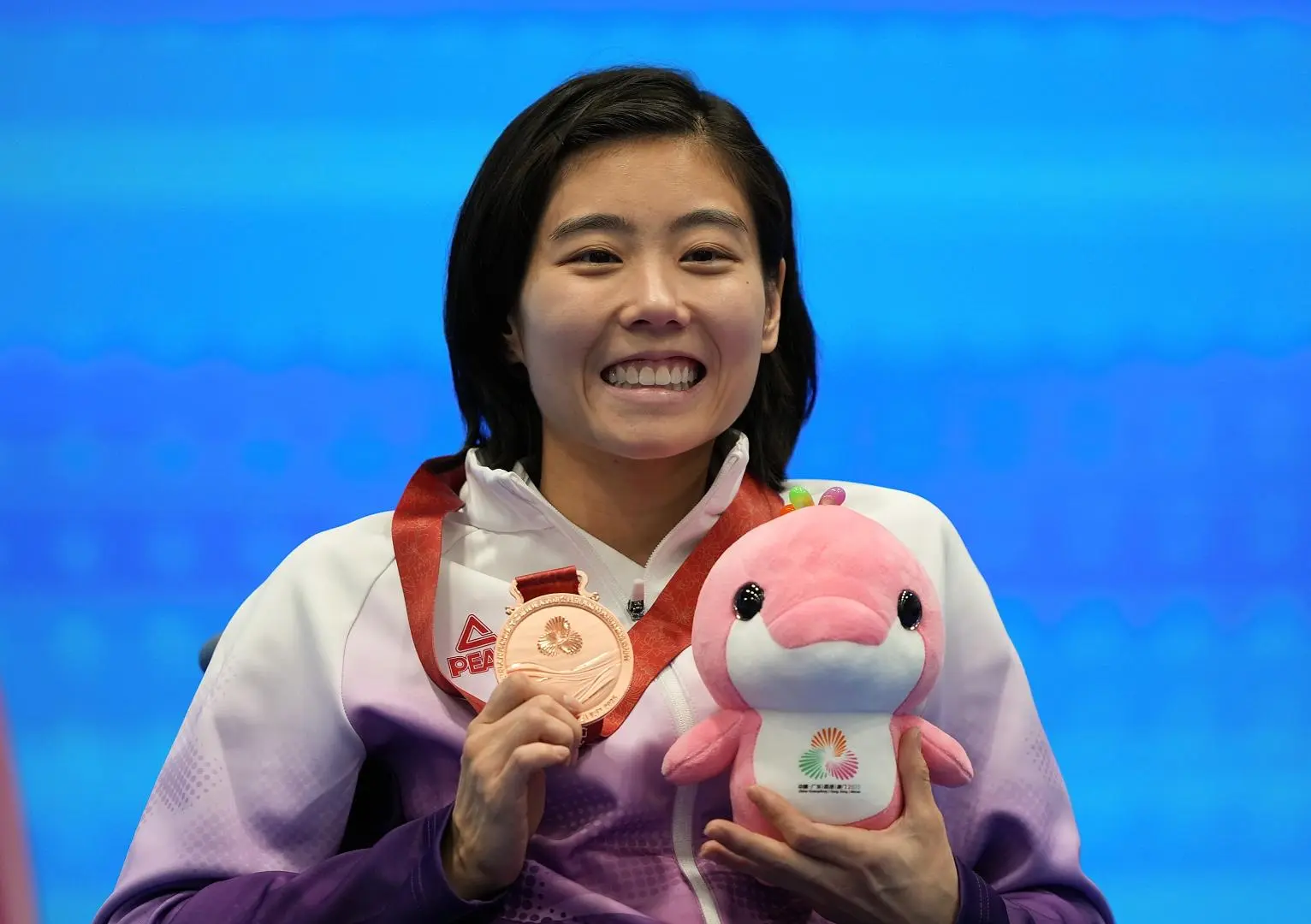 輪椅劍擊報捷　湯雅婷「決一劍」勇奪銅牌