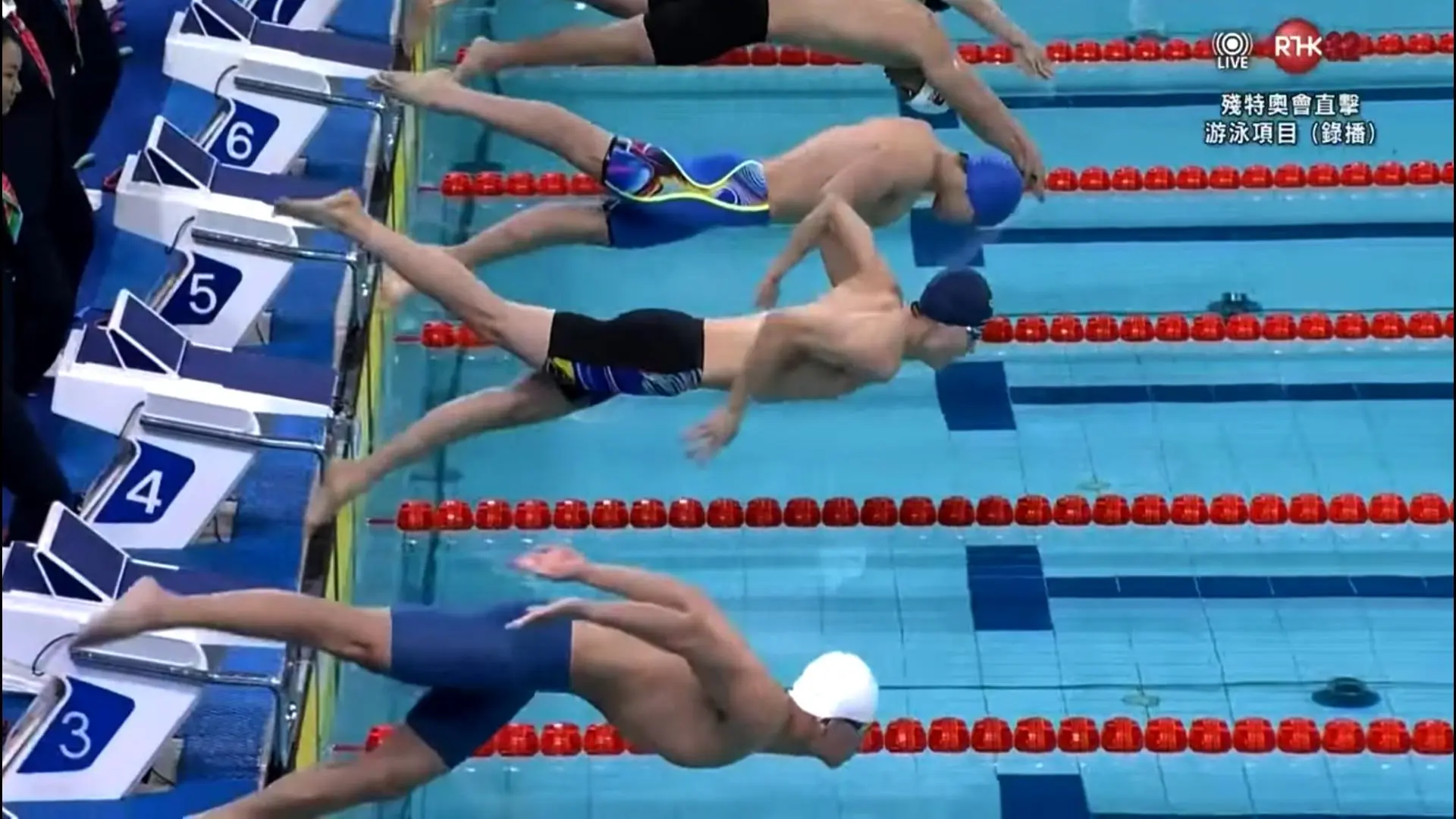 男子SB14級100米蛙泳精華